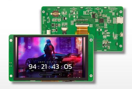 7.0-TFT inci Dengan Layar Sentuh Untuk Pengukur Listrik